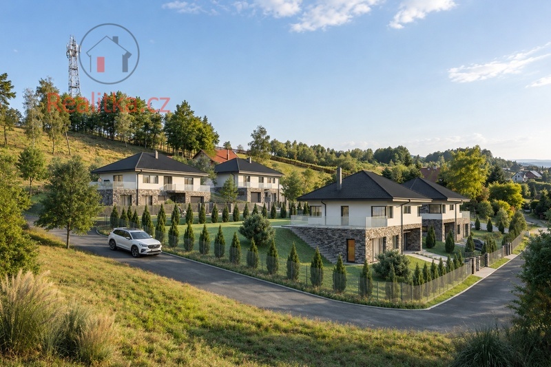 Prodej novostavby rodinného domu 5+kk, Ondřejov – Turkovice, okr. Praha – východ
