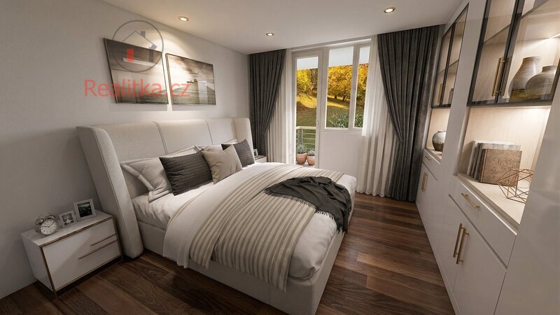 Nový byt 2+kk s terasou v Rezidenci Podolí