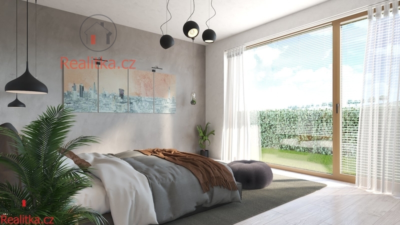 Prodej bytu o dispozici 3+kk se zahradou v Rezidenci Klokoty, okres Tábor