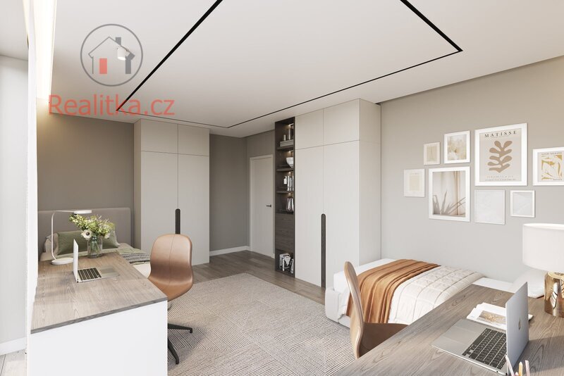 Prodej bytu o dispozici 3+kk se zahradou v Rezidenci Klokoty, okres Tábor