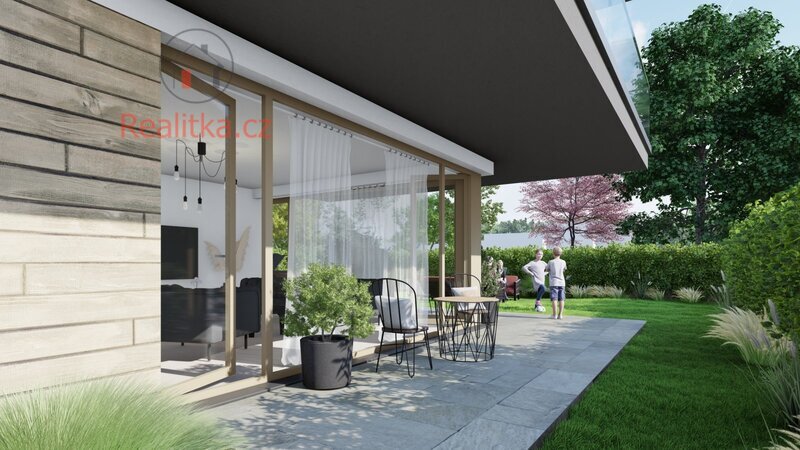 Prodej bytu o dispozici 3+kk se zahradou v Rezidenci Klokoty, okres Tábor