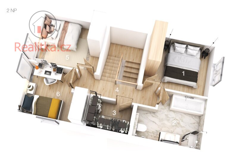 Prodej moderní novostavby dvojdomu ve Sluhách, okres Praha - východ