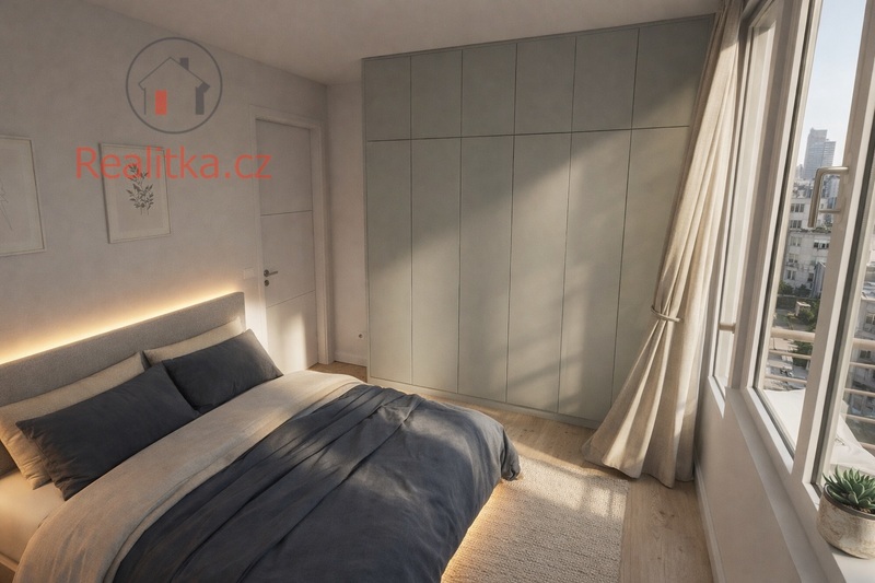 Nový byt 3+kk se dvěma balkony v Rezidenci Podolí