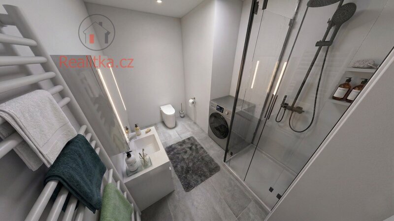 Nový byt 2+kk s terasou a balkonem v Rezidenci Podolí