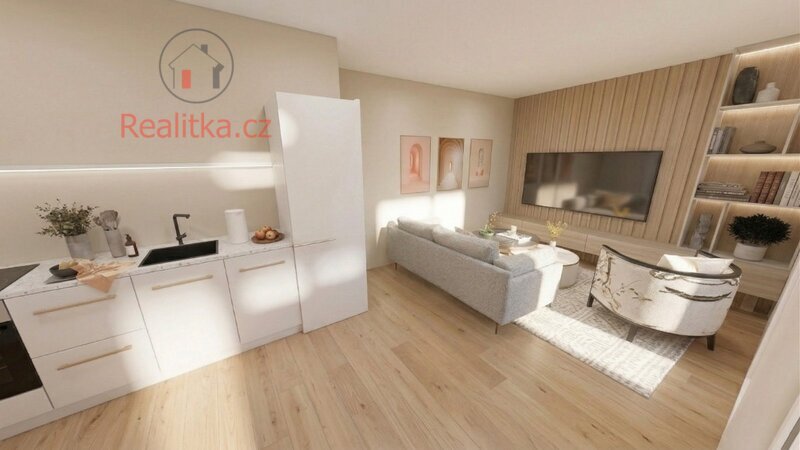 Nový byt 2+kk s terasou a balkonem v Rezidenci Podolí