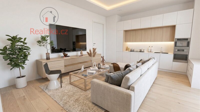 Nový byt 3+kk s balkonem v Rezidenci Podolí