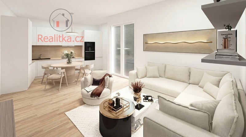 Prodej moderní novostavby trojdomu projektu „Třídomí Střemy“, obec Střemy, okres Mělník