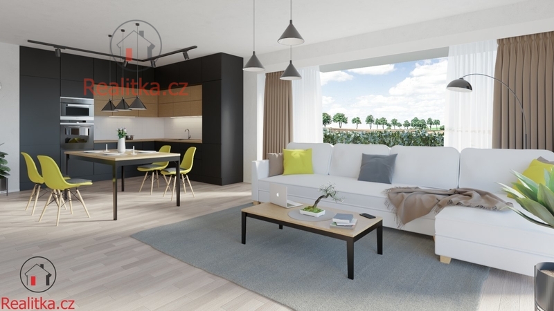 Prodej bytu o dispozici 4+kk se zahradou v Rezidenci Klokoty, okres Tábor