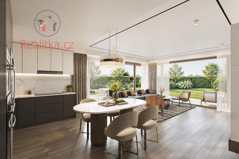Prostorné 3+kk se zahradou 110 m² a terasou 27 m²