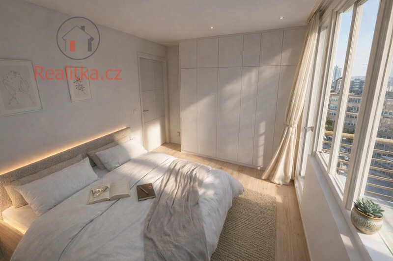 Nový byt 2+kk se dvěma balkony v Rezidenci Podolí