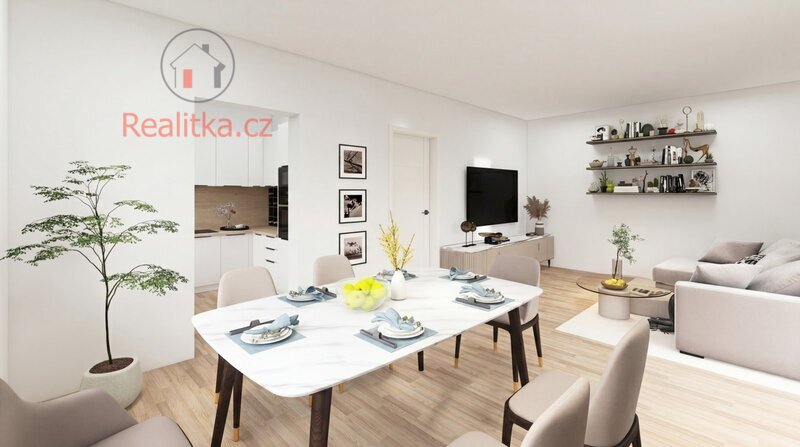 PRODEJ řadové novostavby 5+kk projektu "Třídomí Střemy", okres Mělník