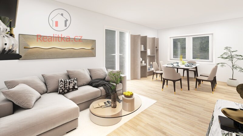 PRODEJ řadové novostavby 5+kk projektu "Třídomí Střemy", okres Mělník