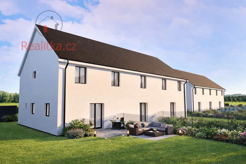 PRODEJ řadové novostavby 5+kk projektu "Třídomí Střemy", okres Mělník