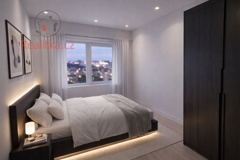 Nový byt 2+kk s balkonem v Rezidenci Podolí