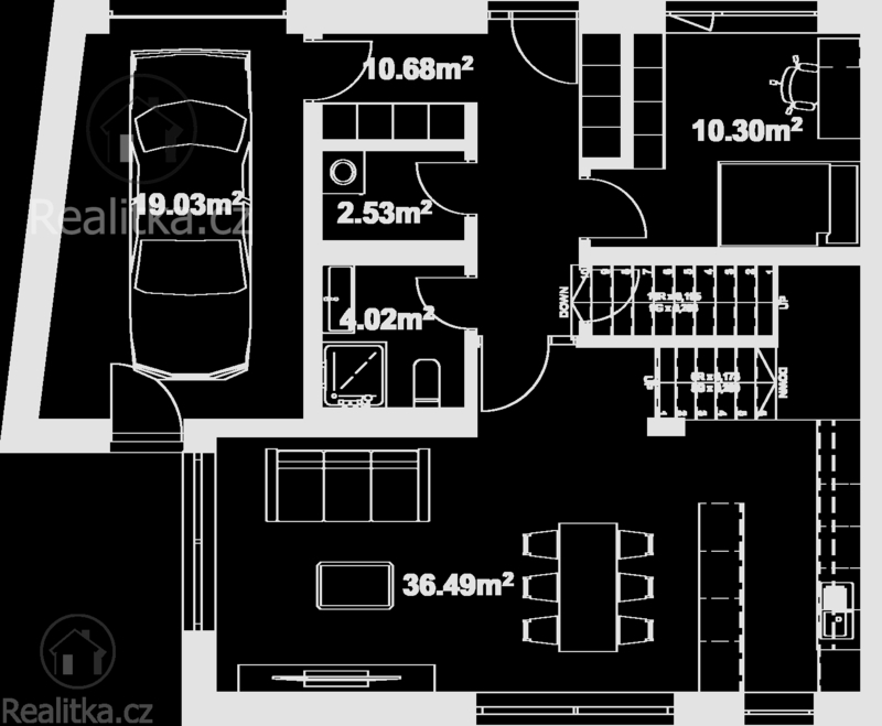 Luxusní řadový dům 5+KK, 147 m2 Slivenec (Praha 5)