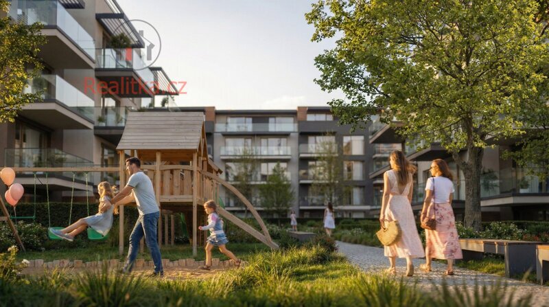 Prodej bytu 1+kk s velkým balkonem | Rezidence Klokoty