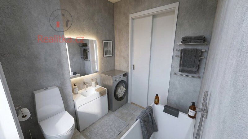 Nový byt 1+kk s balkonem v Rezidenci Podolí