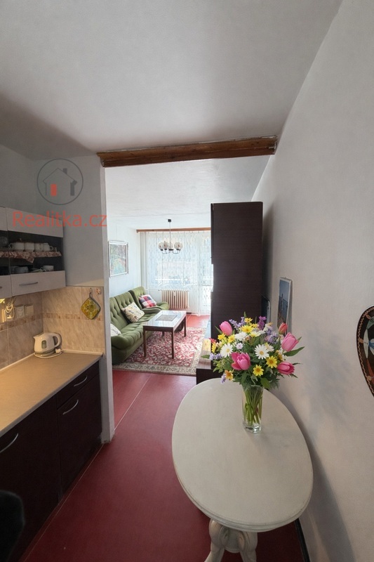 Pronájem bytu 2+kk s lodžií - Mělník, ul. Bezručova
