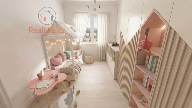 Nový byt 3+kk s balkonem v Rezidenci Podolí