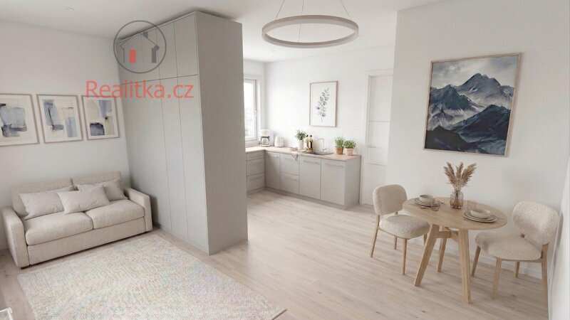 Nový byt 1+kk s balkonem v Rezidenci Podolí