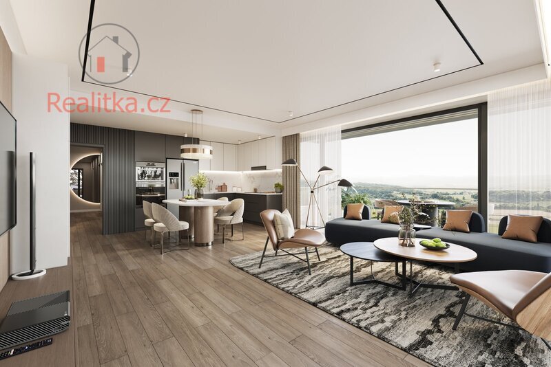 Prostorný a světlý byt 3+kk s exkluzivní terasou