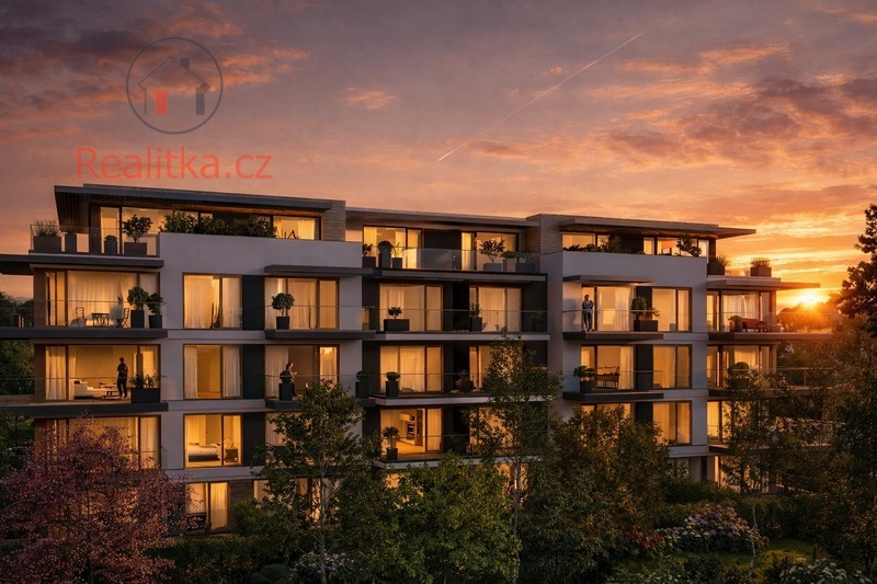 Prostorný a světlý byt 3+kk s exkluzivní terasou